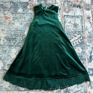 Halter Green Dress